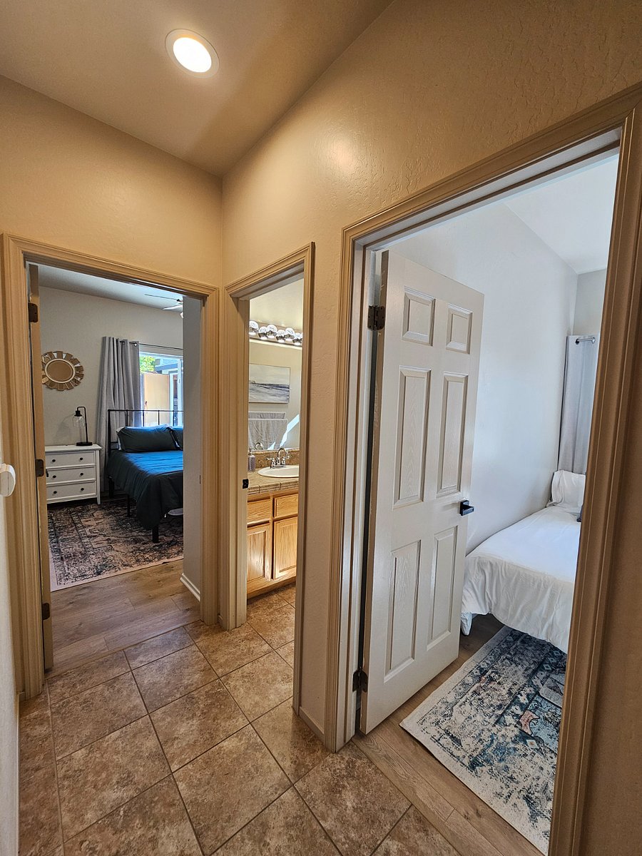 Hallway to guest rooms