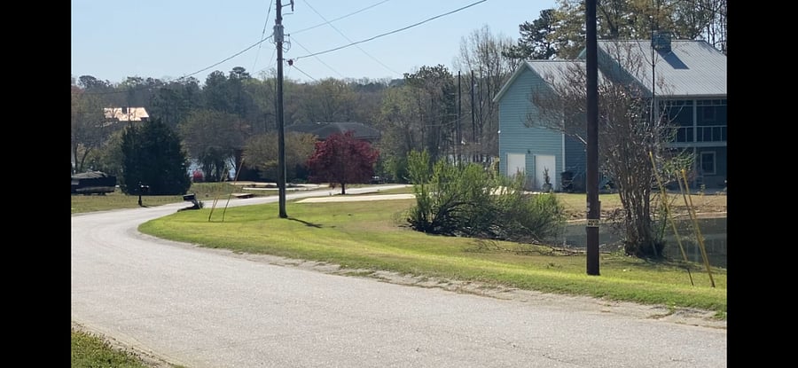 Street view south toward Lake Murray