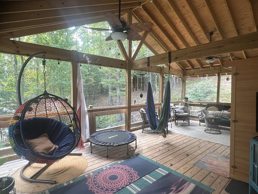 Back deck