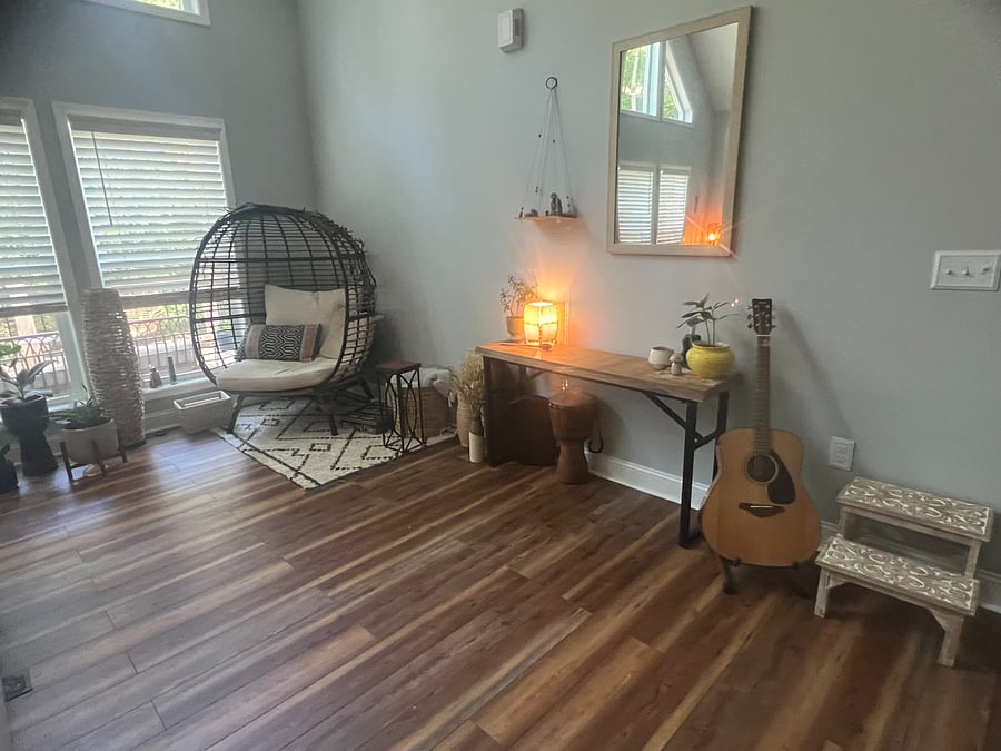 Living room side area