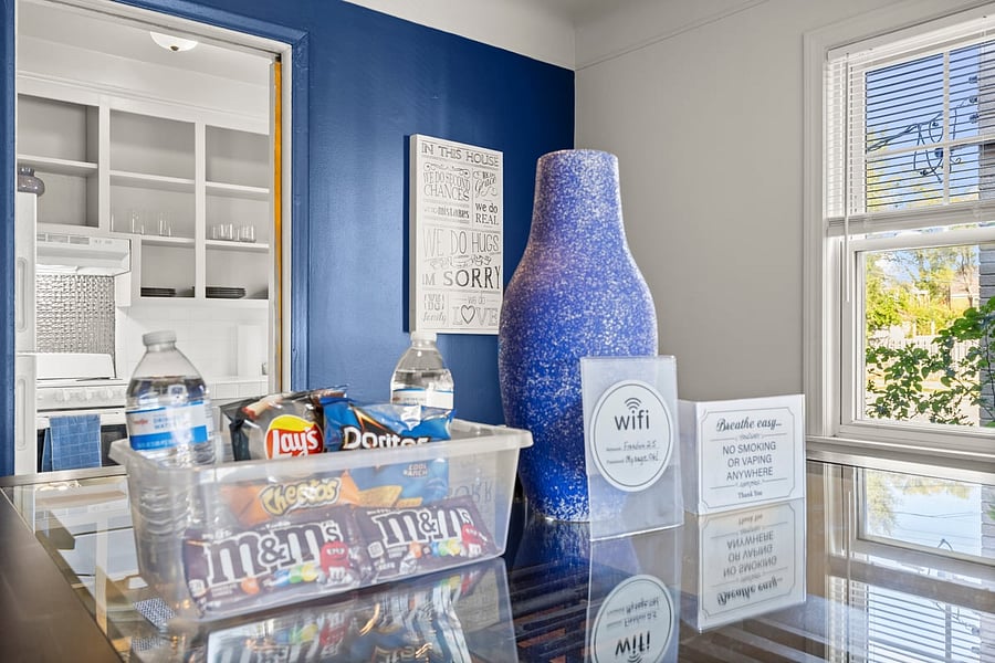 Snacks for our wonderful guests.