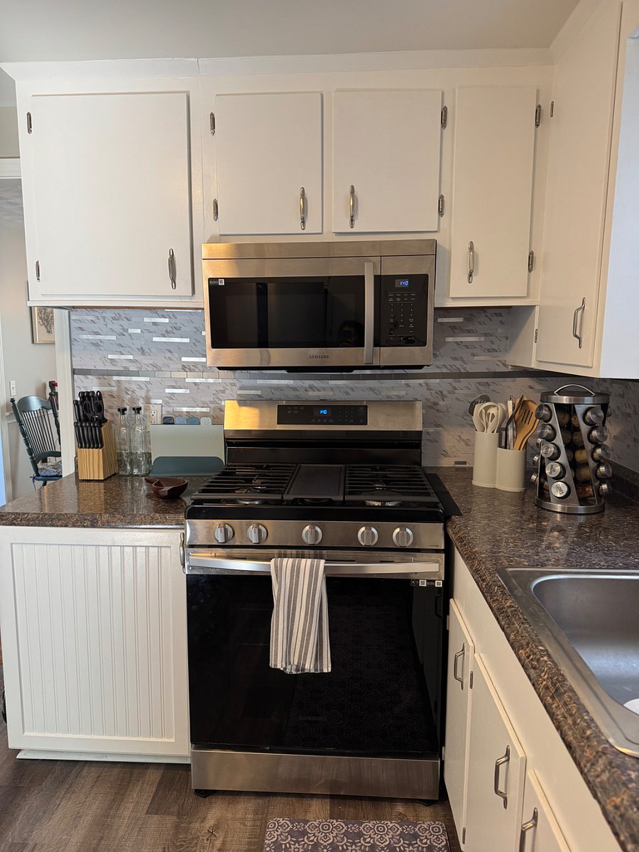 Stove and microwave