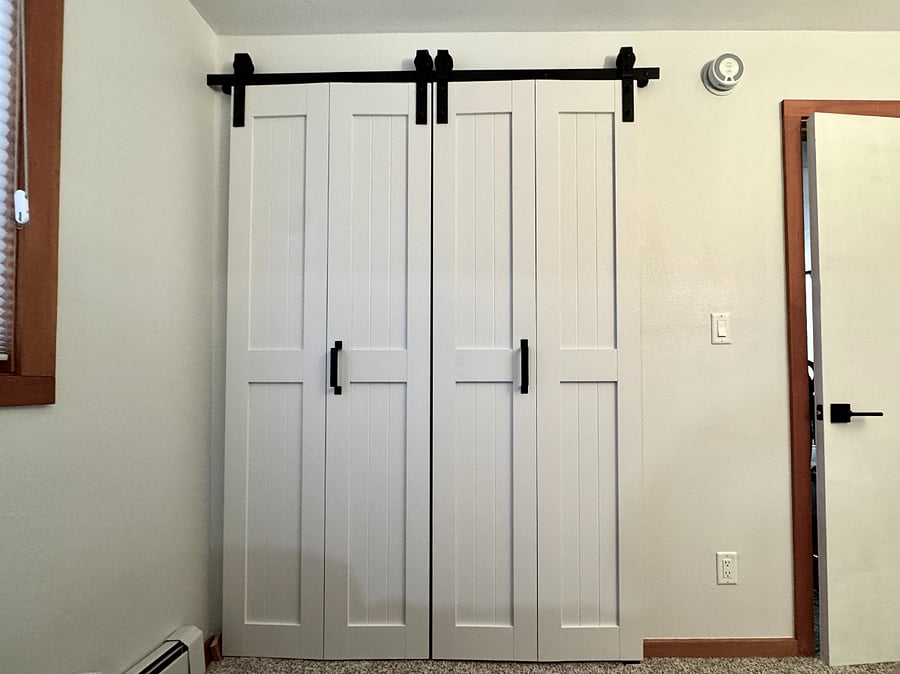 Second bedroom closet.