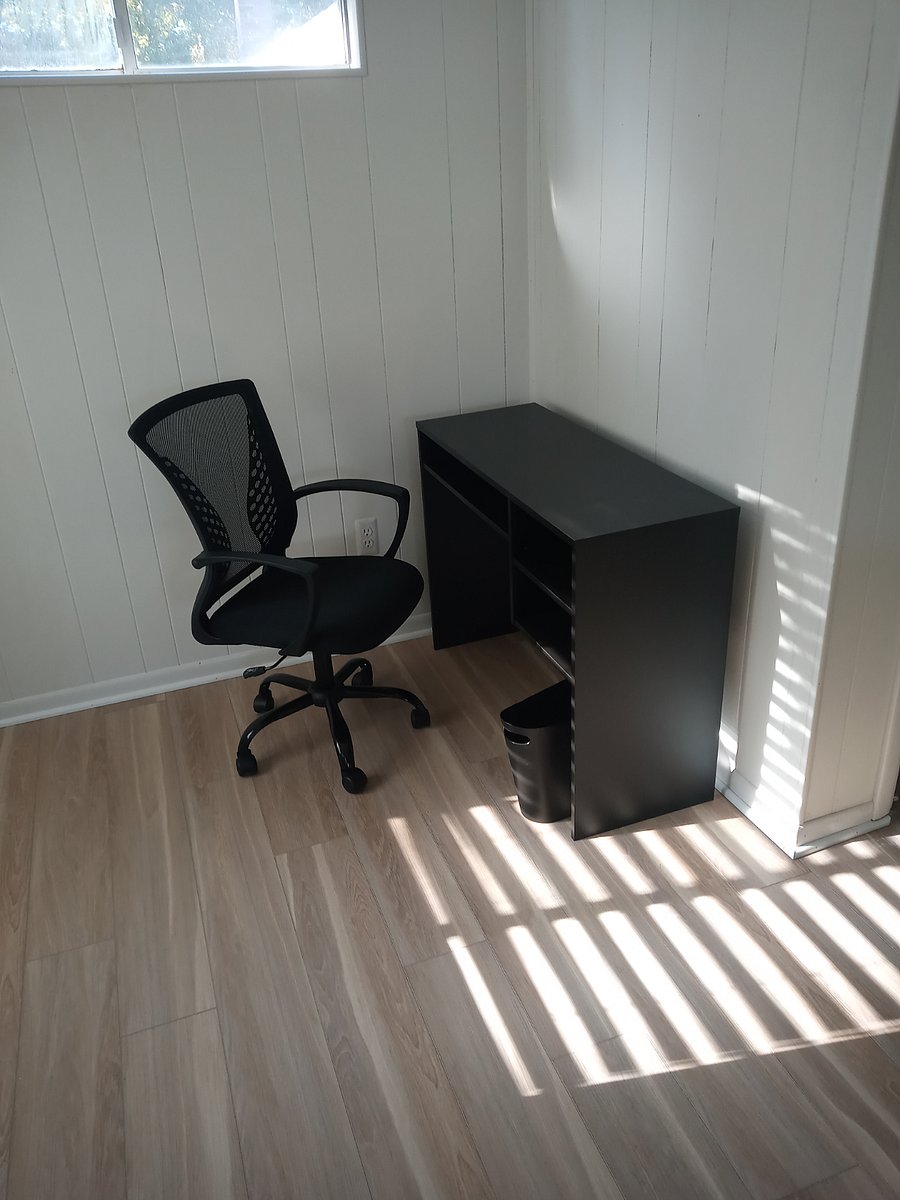 Computer Desk & Chair Recreation Room