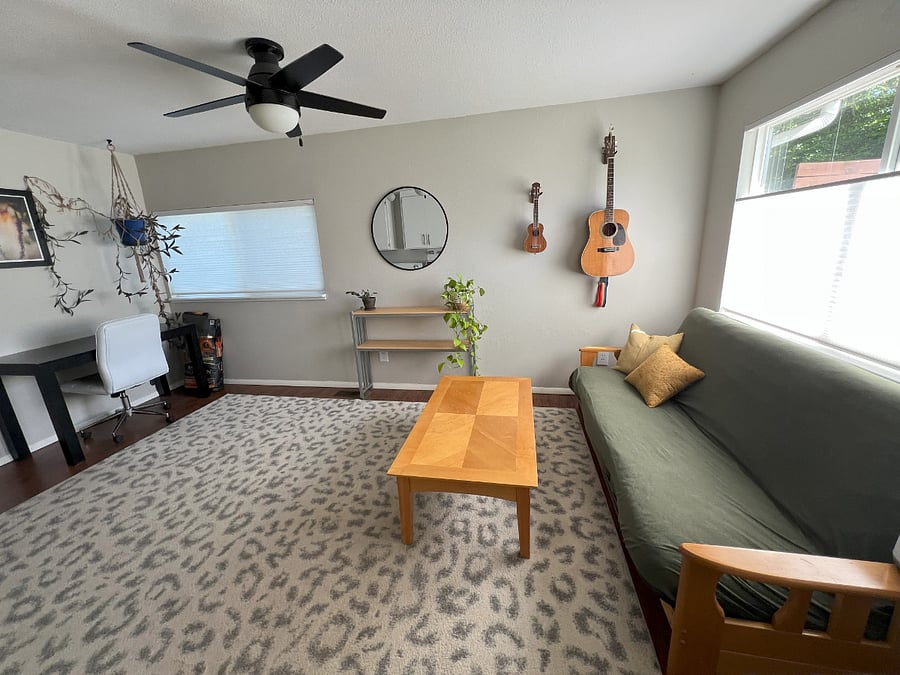 Office with futon