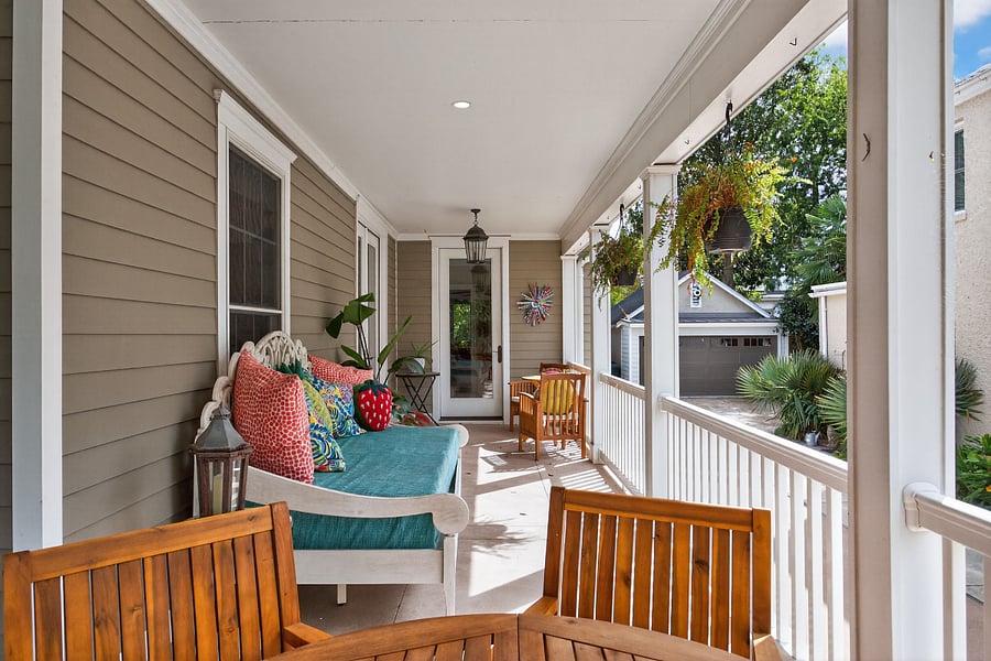 Side porch