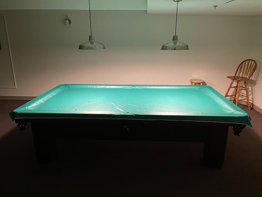 Game with room pool table and ping pong (not pictured)