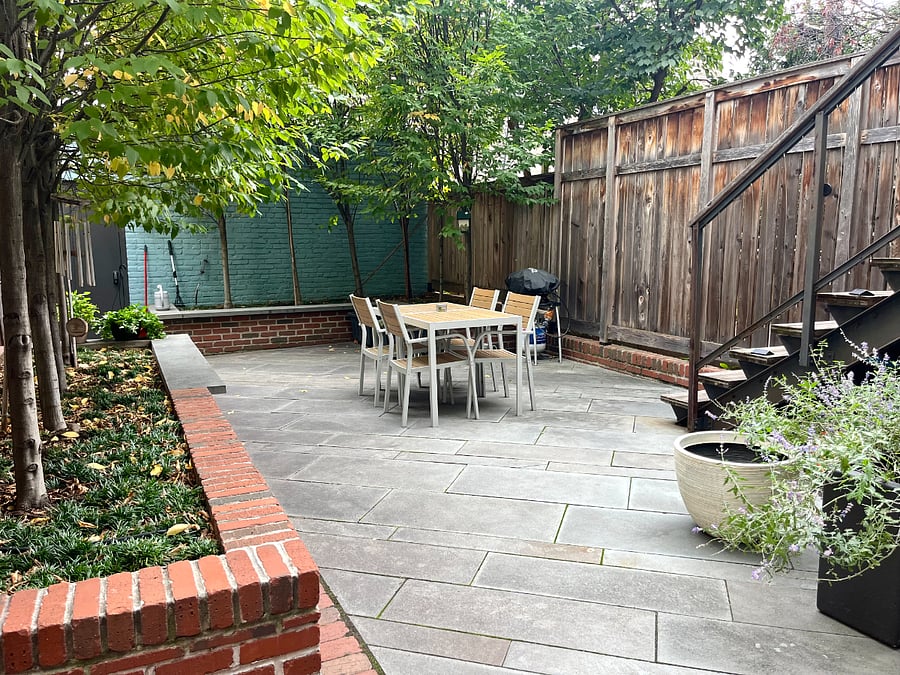 Shared Patio Space with Grill and Seating