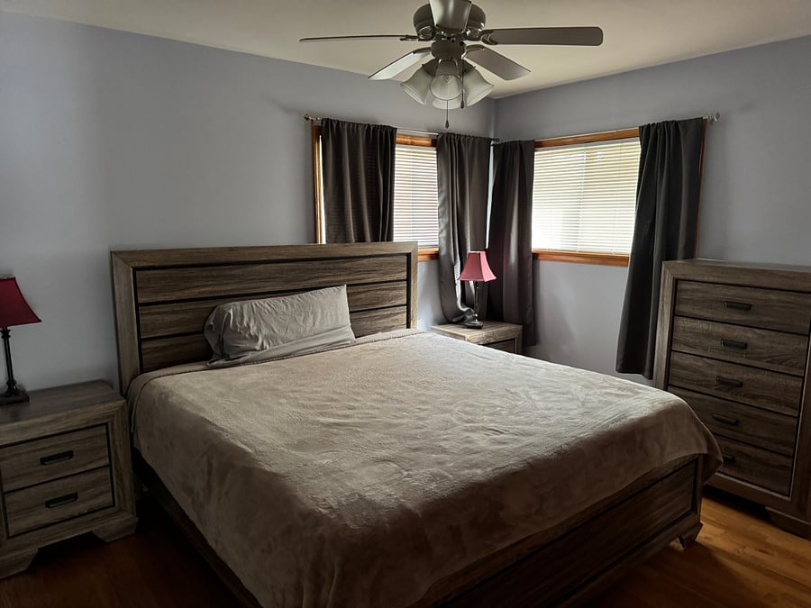 Generously sized rooms ensure a comfortable stay.