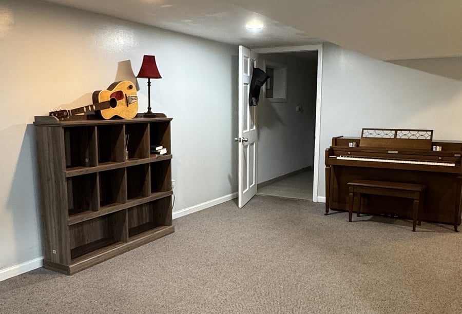The basement can serve multiple uses!