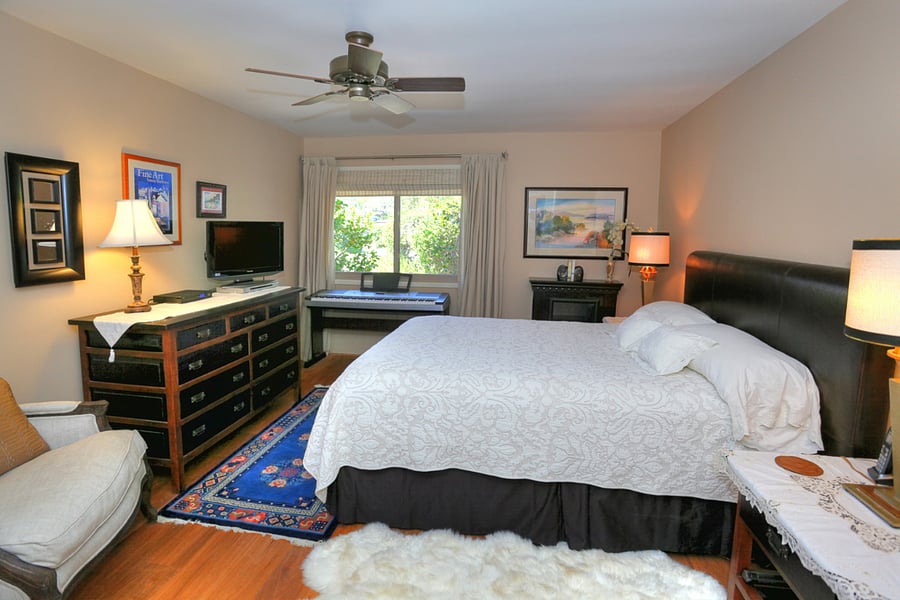 Master bedroom - furniture has been changed but similar style