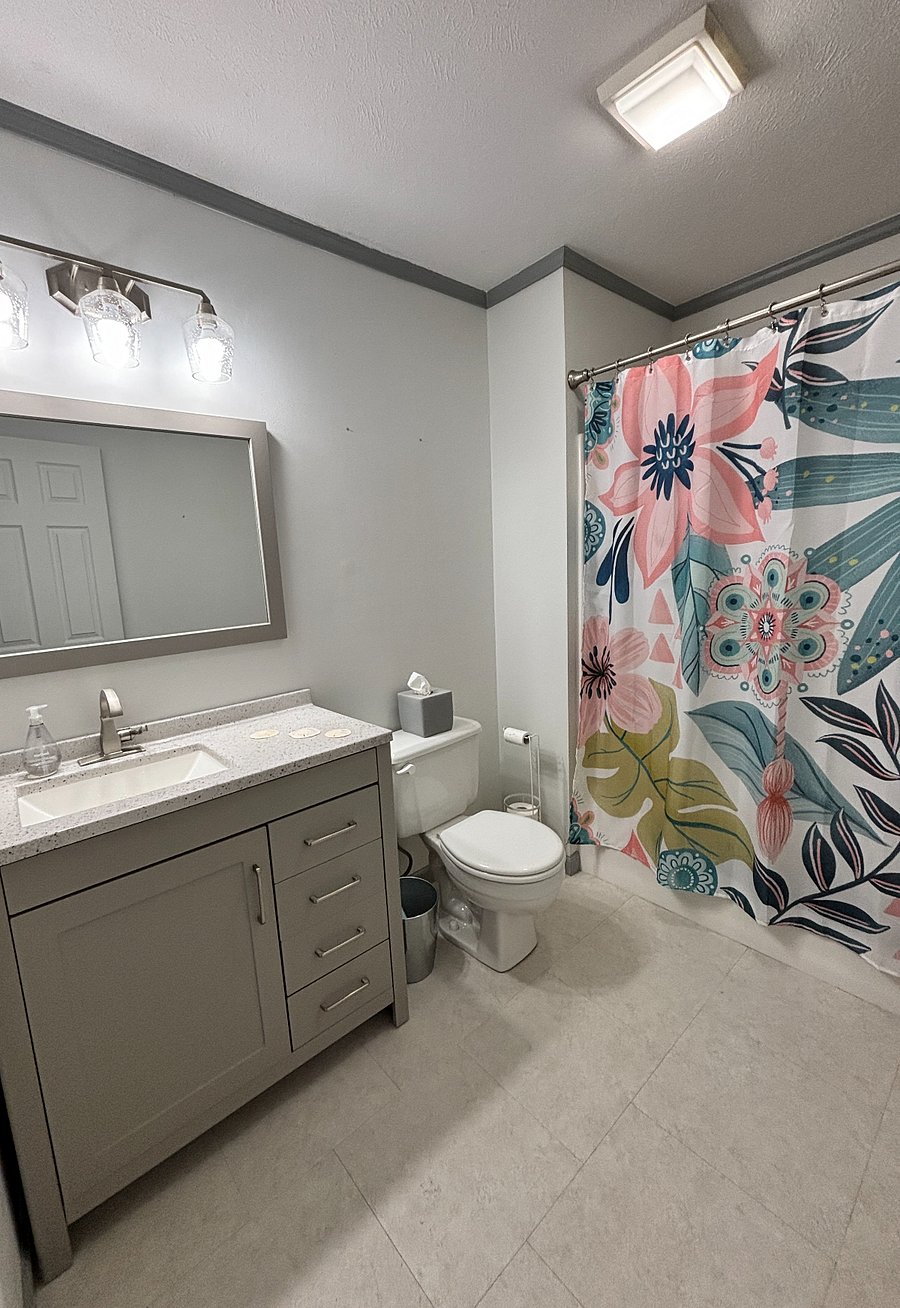 Hall bath