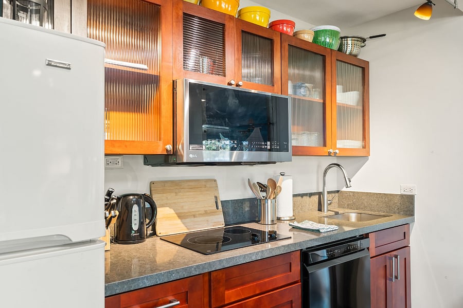 Closer look at Kitchen