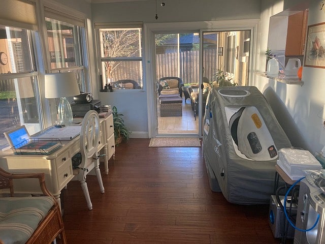 Florida room to enclosed porch (common area)
