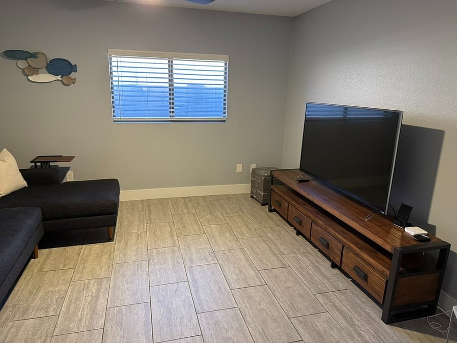 TV room off of the main room