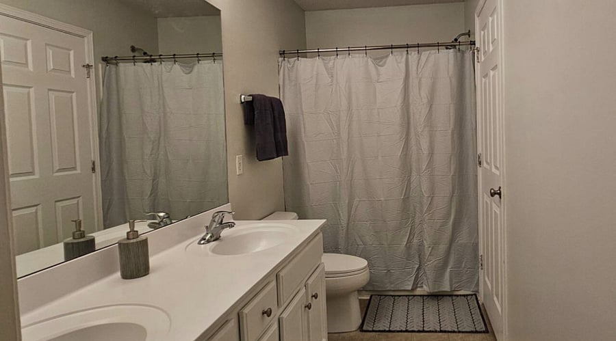 Ensuite primary bathroom 