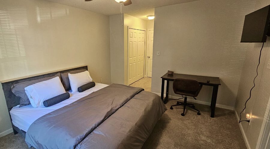 Primary bedroom on first floor