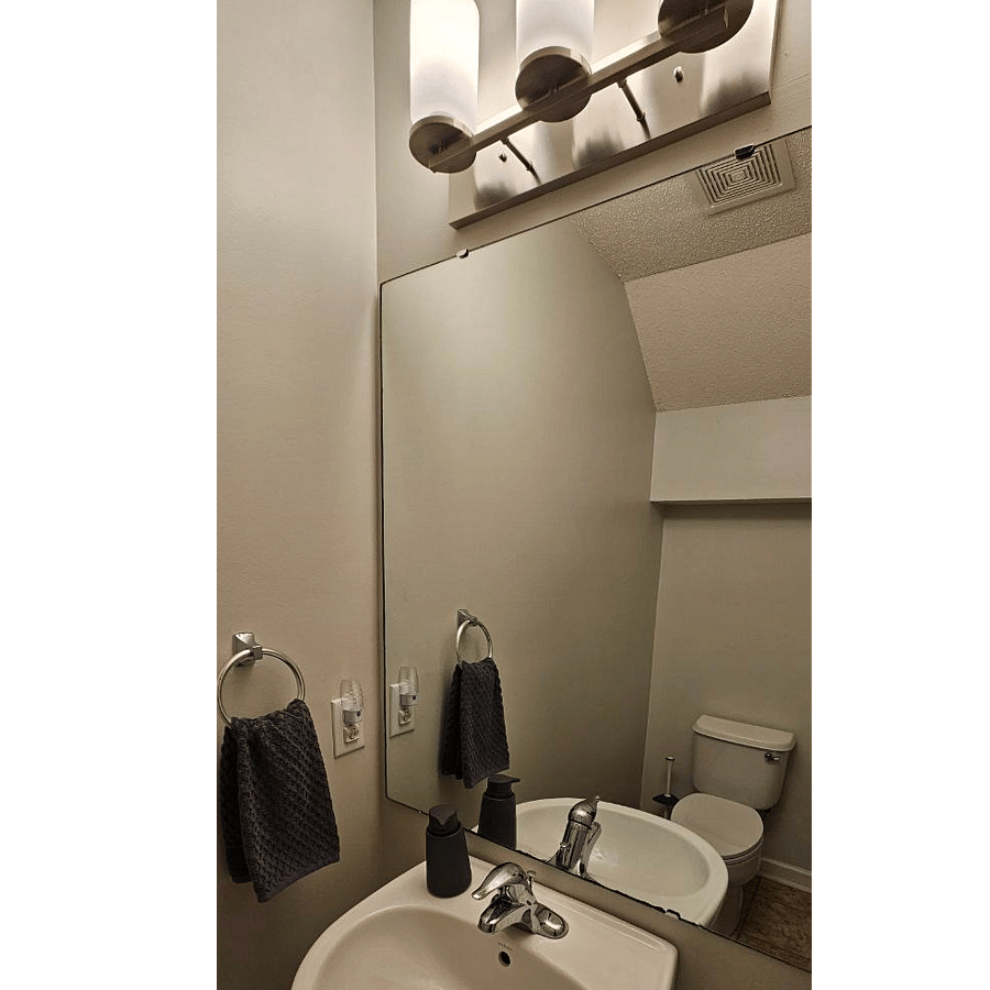 Downstairs half bath