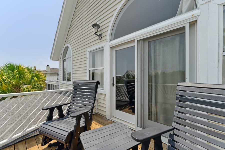 Master Bedroom (King) outside Balcony