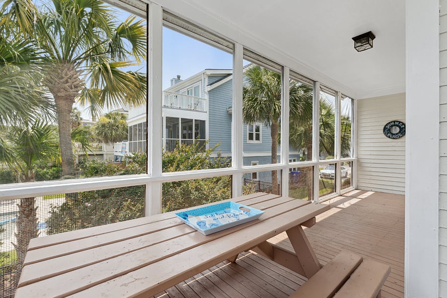 More Pics of Back Porch