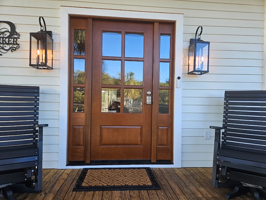 Front Entry Door (Keypad code entry)