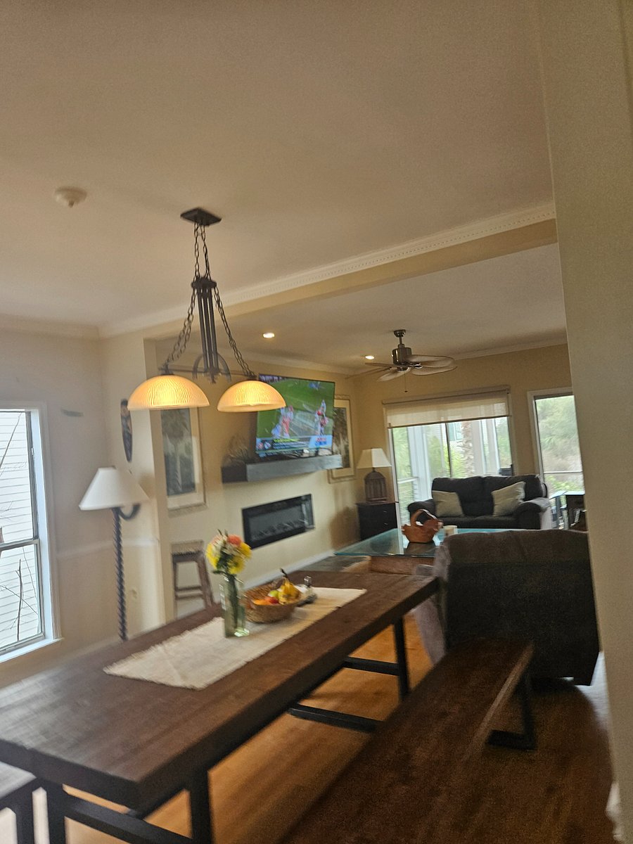 Dining area and Living Room