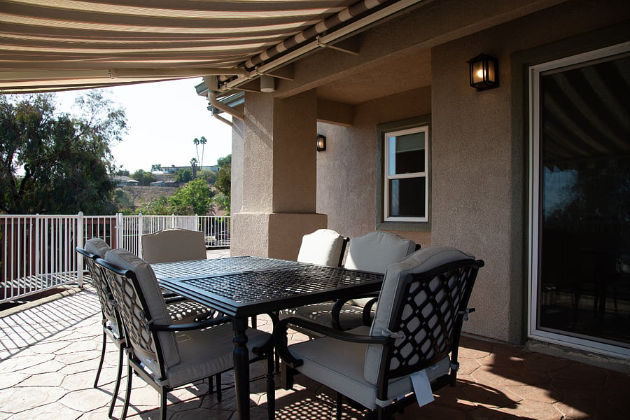 Patio seating