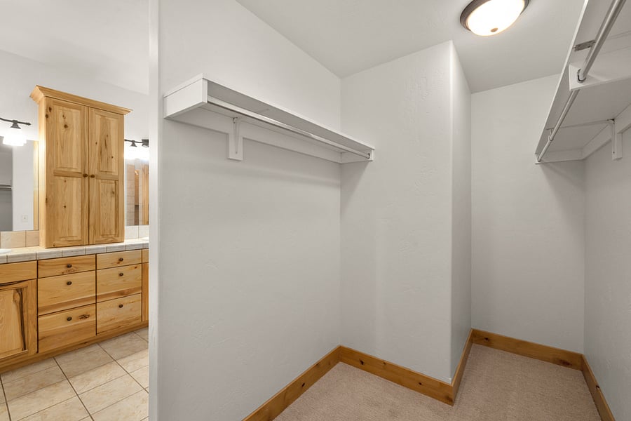 Huge walk in closet