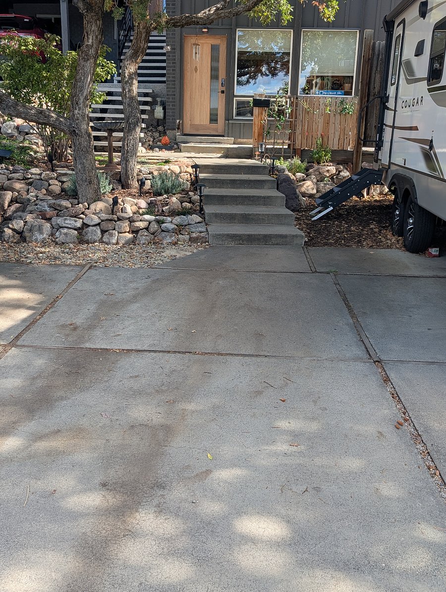 dedicated parking space