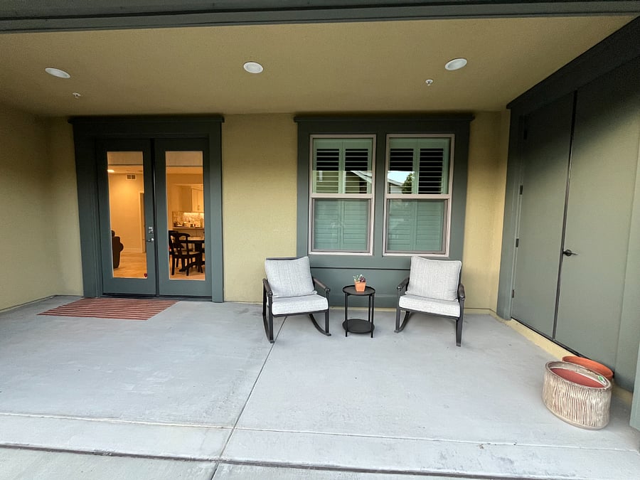 back patio
