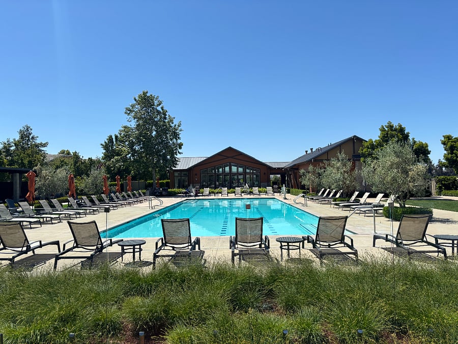 workout room and pool