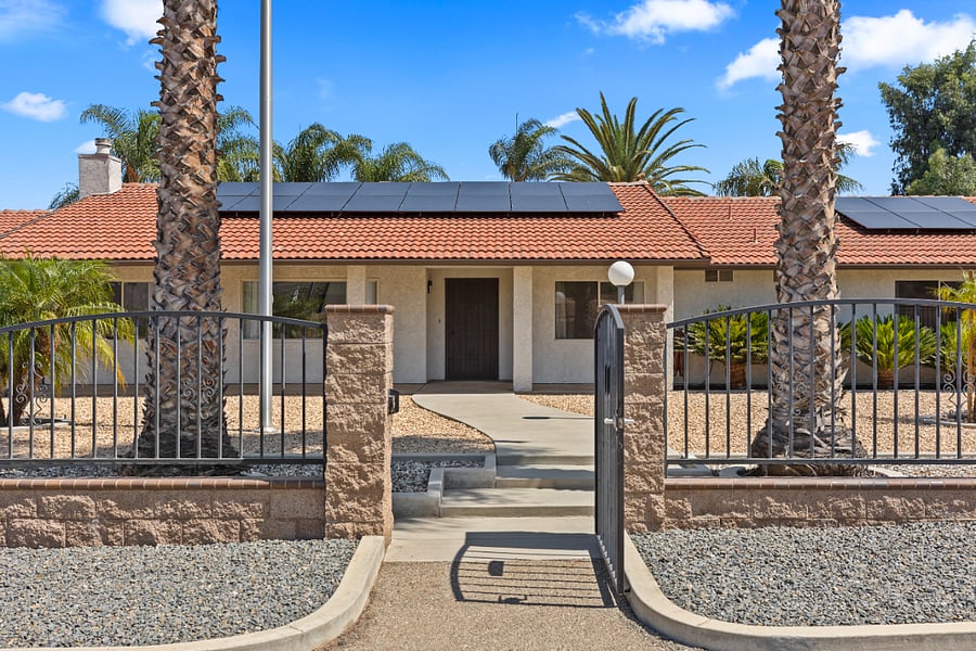 Front entrance