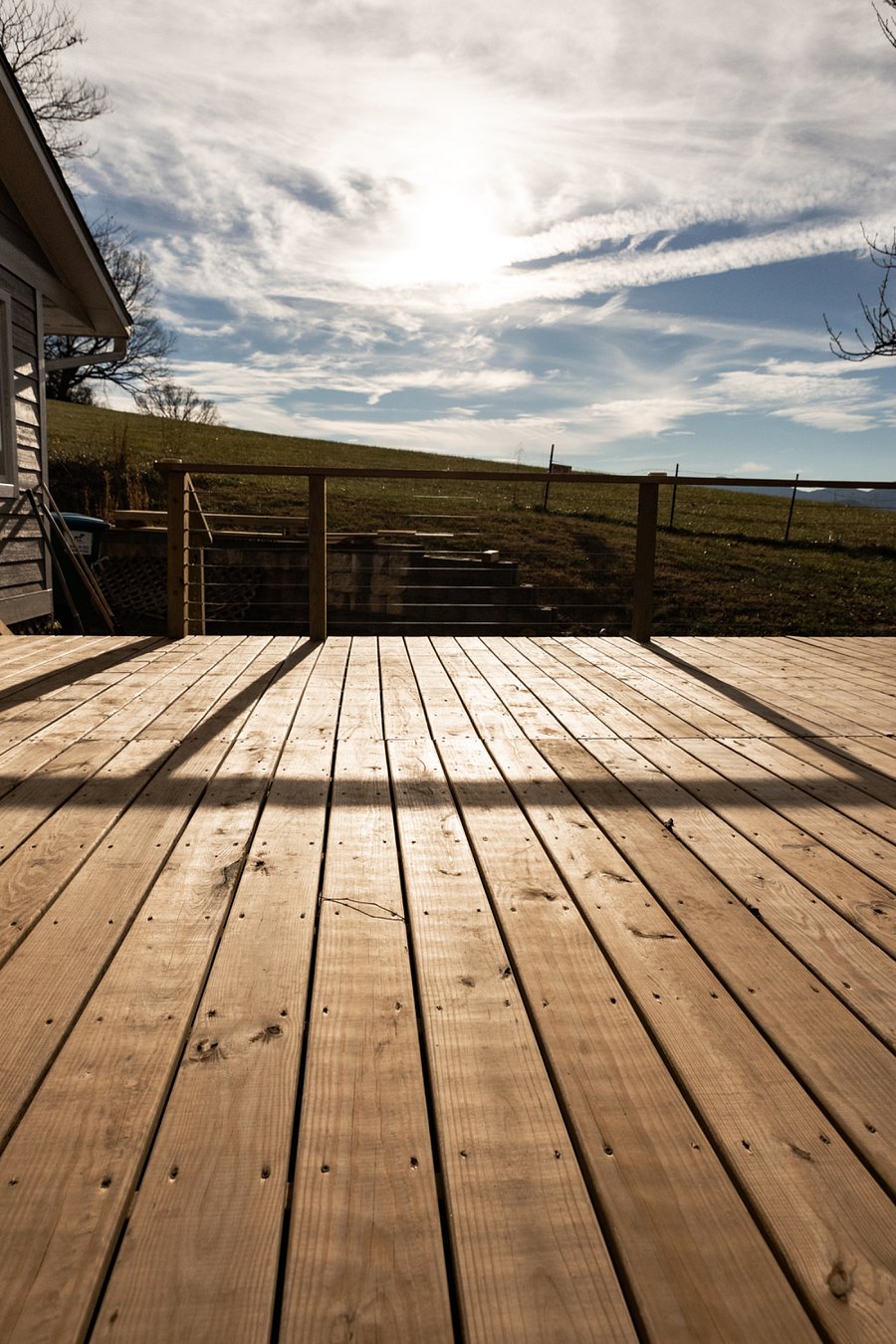 New deck