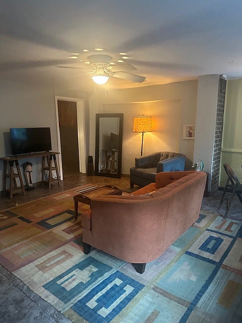 Tv living room area.