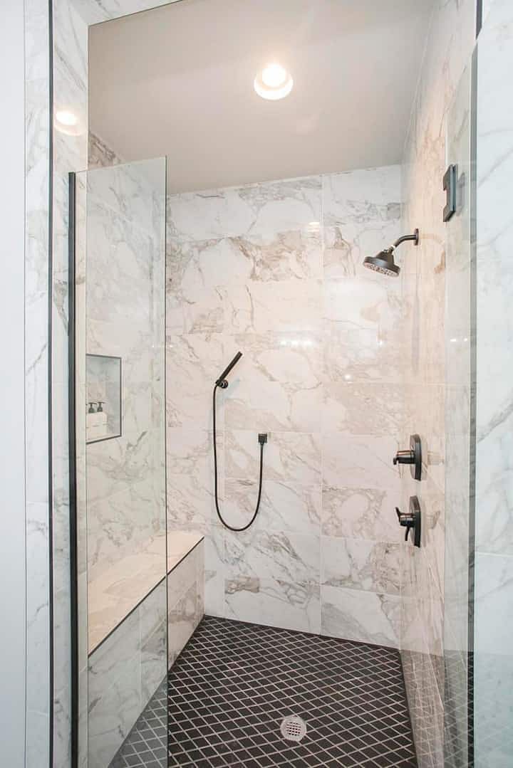 Beautiful master shower
