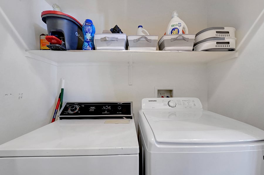 Brand new washer. Dryer is older but operates perfectly fine