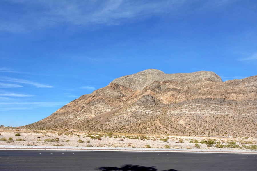 Lone Mountain is right across the street! 560 feet high with two gorgeous vistas. Enjoy the walking trails, or a gorgeous climb to the top!
