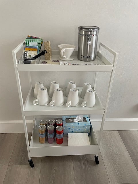 Coffee/Tea Cart