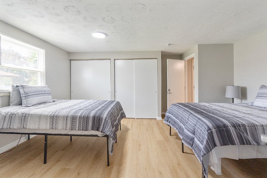 Beds 1A and 2A in bedroom #1