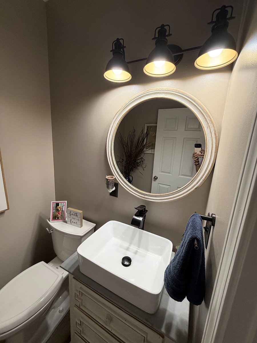 downstairs half bath