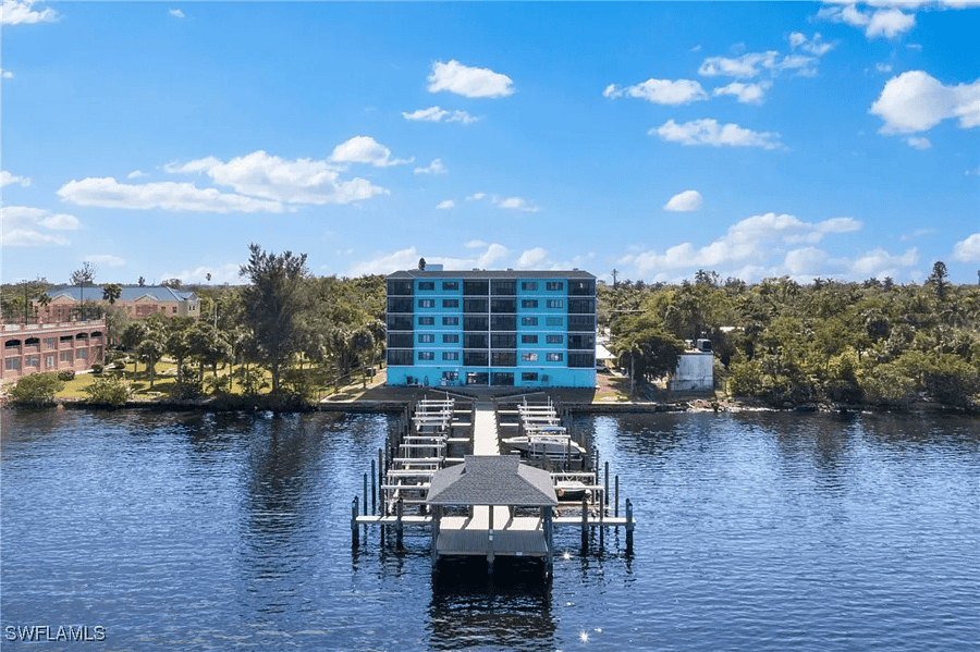 View from the Caloosahatchee River.
