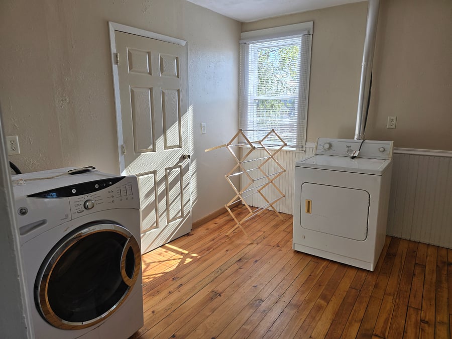 Second floor laundry