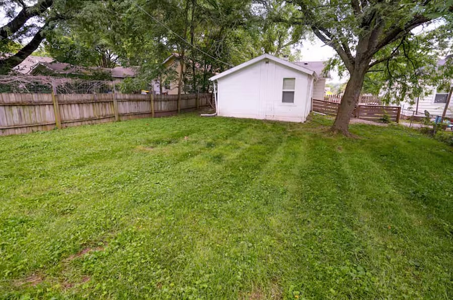 Fully Fenced Back Yard