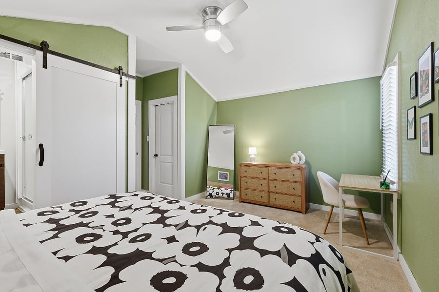 Primary Bedroom with Desk