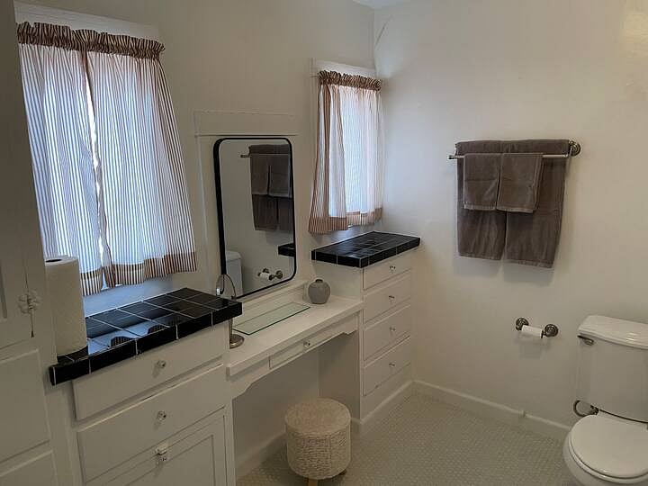 Bathroom with Make Up Sitting Area