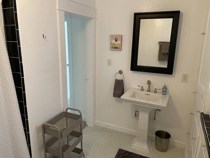 Bathroom with Pedestal Sink
