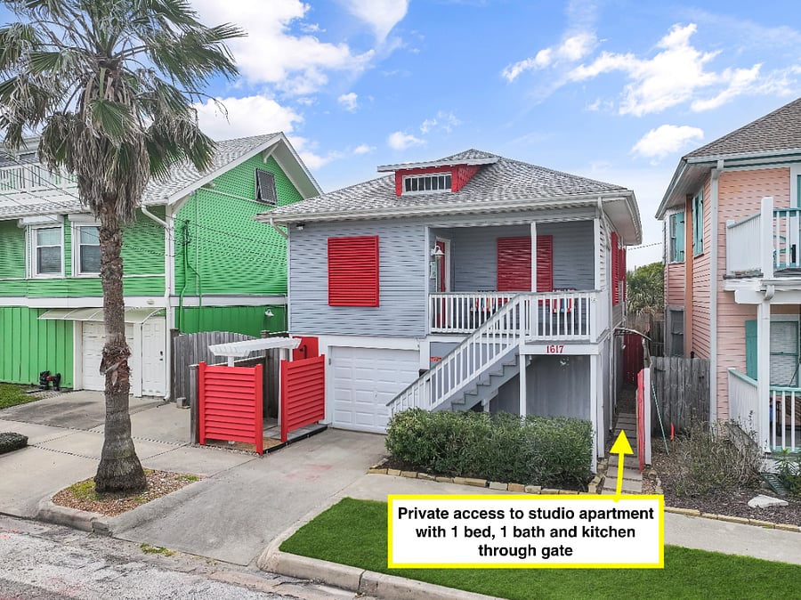 Inquire About Separate Rental Downstairs | Studio Apartment with Shared Washer and Dryer| Kitchen and Queen Bed