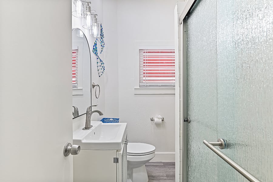Convenient Shower in the Main House