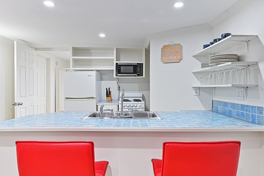 Separate Rental Downstairs with Shared Washer and Dryer in the Garage| Kitchen Located in Studio Apartment