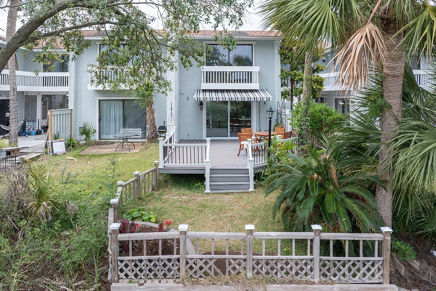 back deck from saltwater